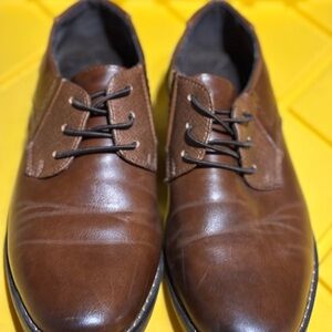 Men's Brown Leather Dress Shoes